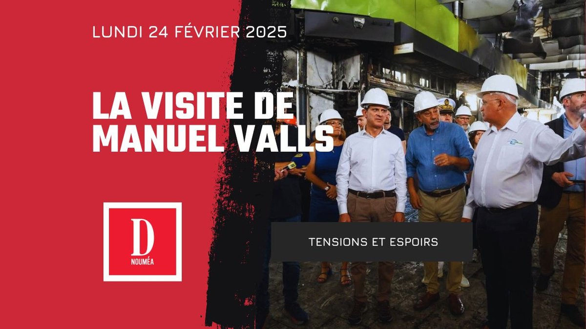 Tensions et espoirs en Nouvelle-Calédonie lors de la visite de Manuel Valls