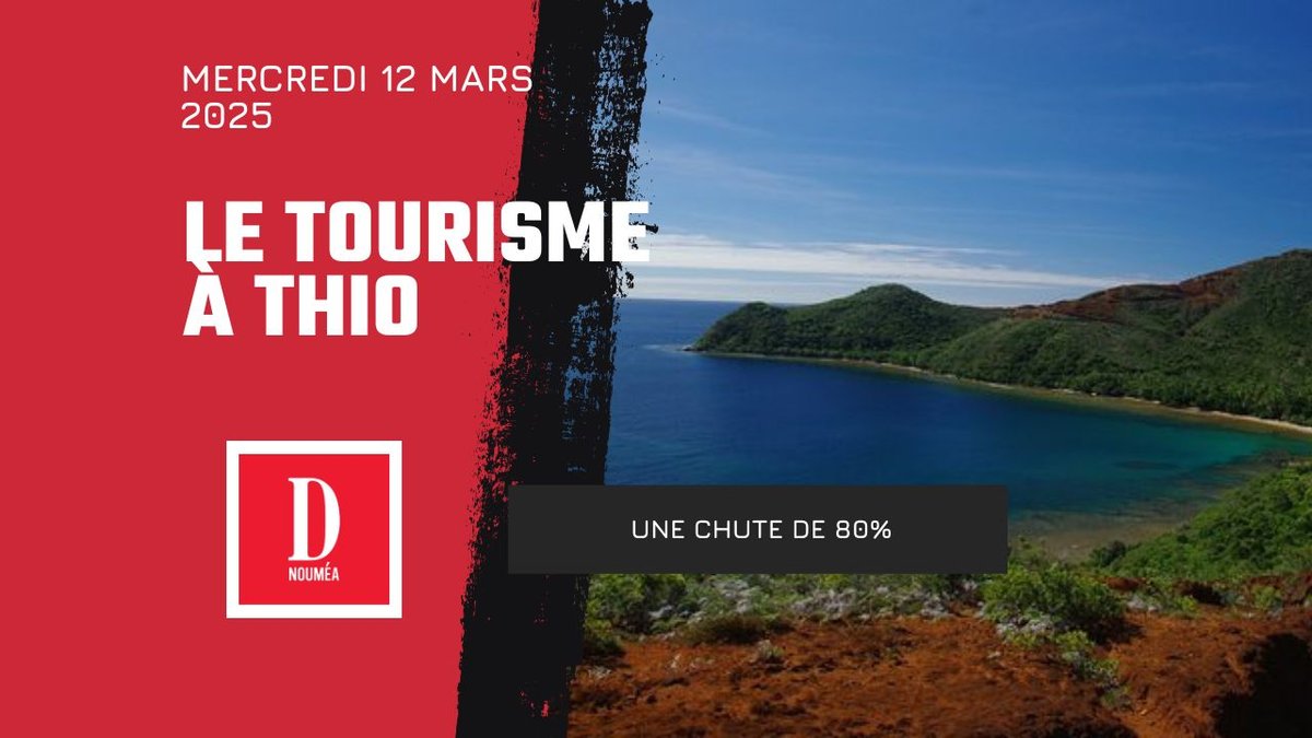 THIO : Le tourisme en chute libre avec une baisse de 80%