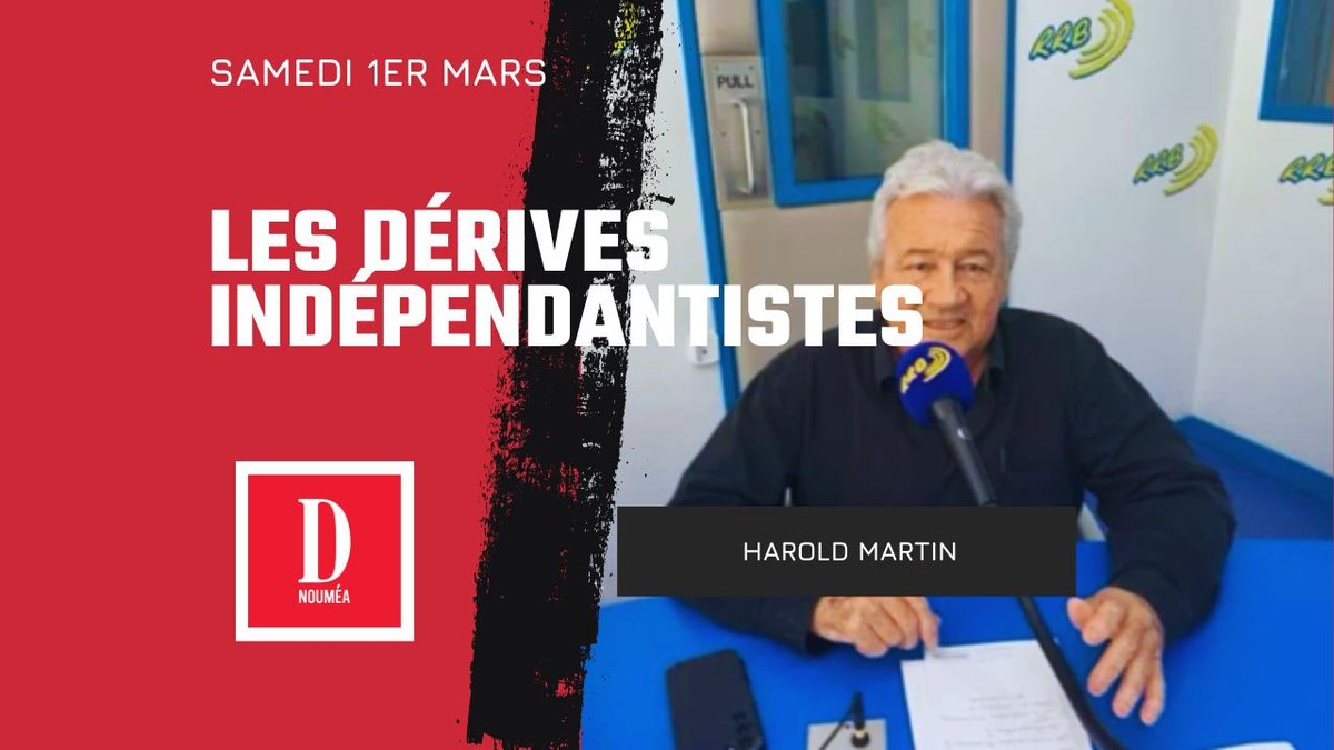 Nouvelle-Calédonie : Harold Martin dénonce une « dérive indépendantiste » pilotée par Paris
