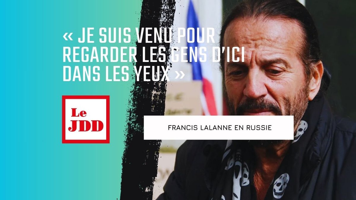 « Je suis venu pour regarder les gens d’ici dans les yeux »