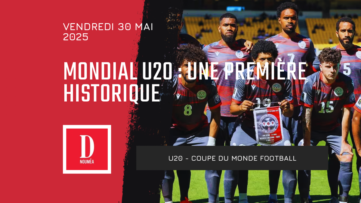 Mondial U20 : la Nouvelle-Calédonie dans le groupe de la France