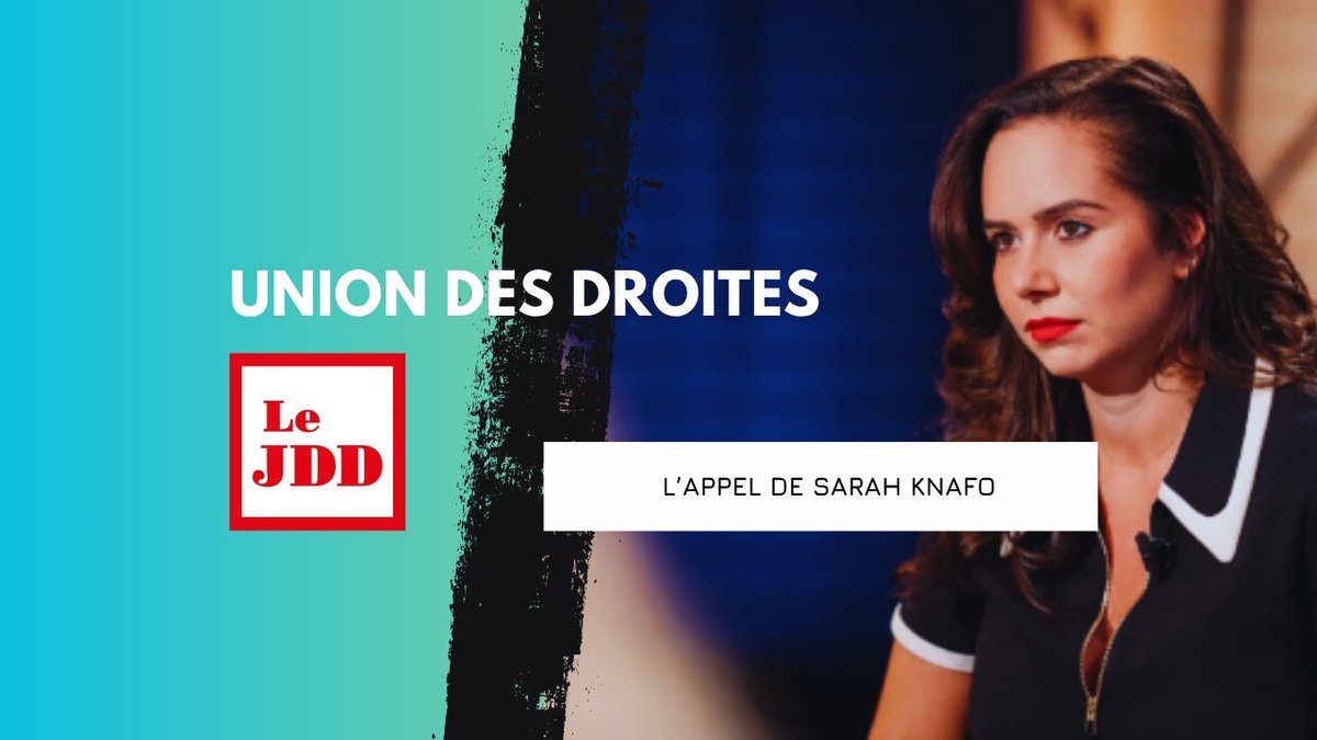 Union des droites : l’appel de Sarah Knafo