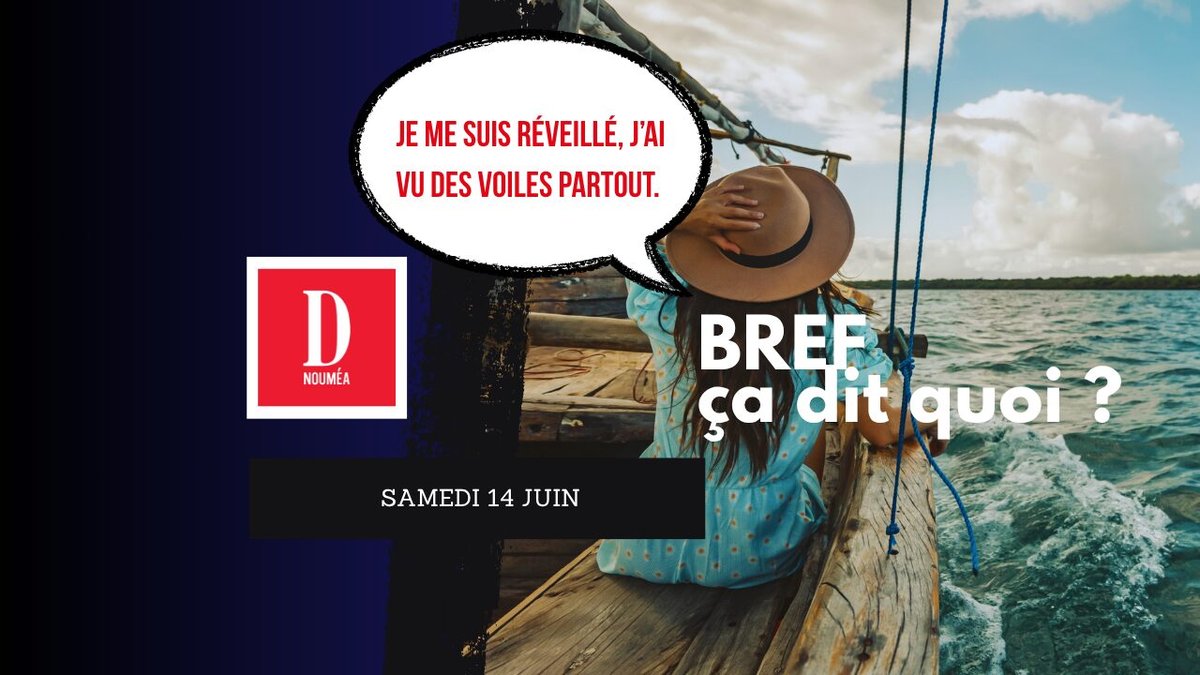 Je me suis réveillé, j’ai vu des voiles partout.