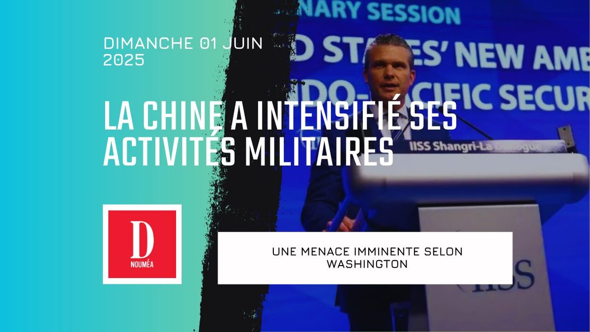 Le chef du Pentagone alerte sur une menace chinoise imminente