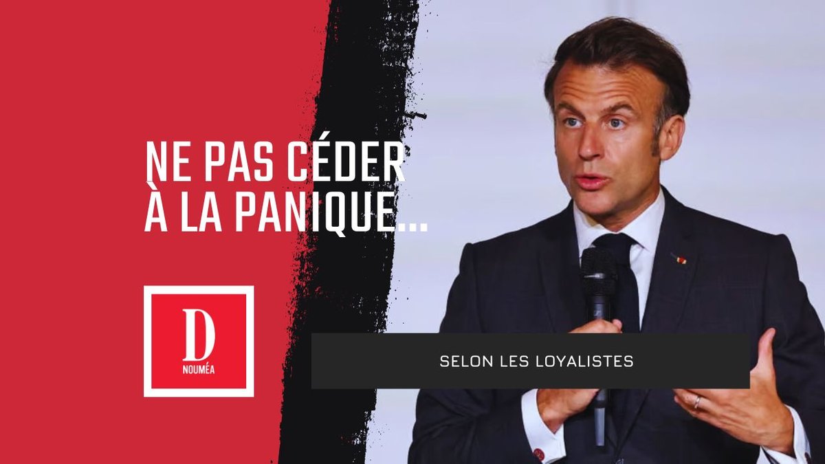 Ne pas céder à la panique… selon les Loyalistes