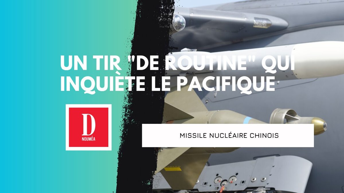 Un tir « de routine » qui inquiète le Pacifique