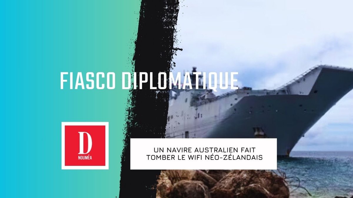 Quand un navire australien fait tomber le wifi néo-zélandais