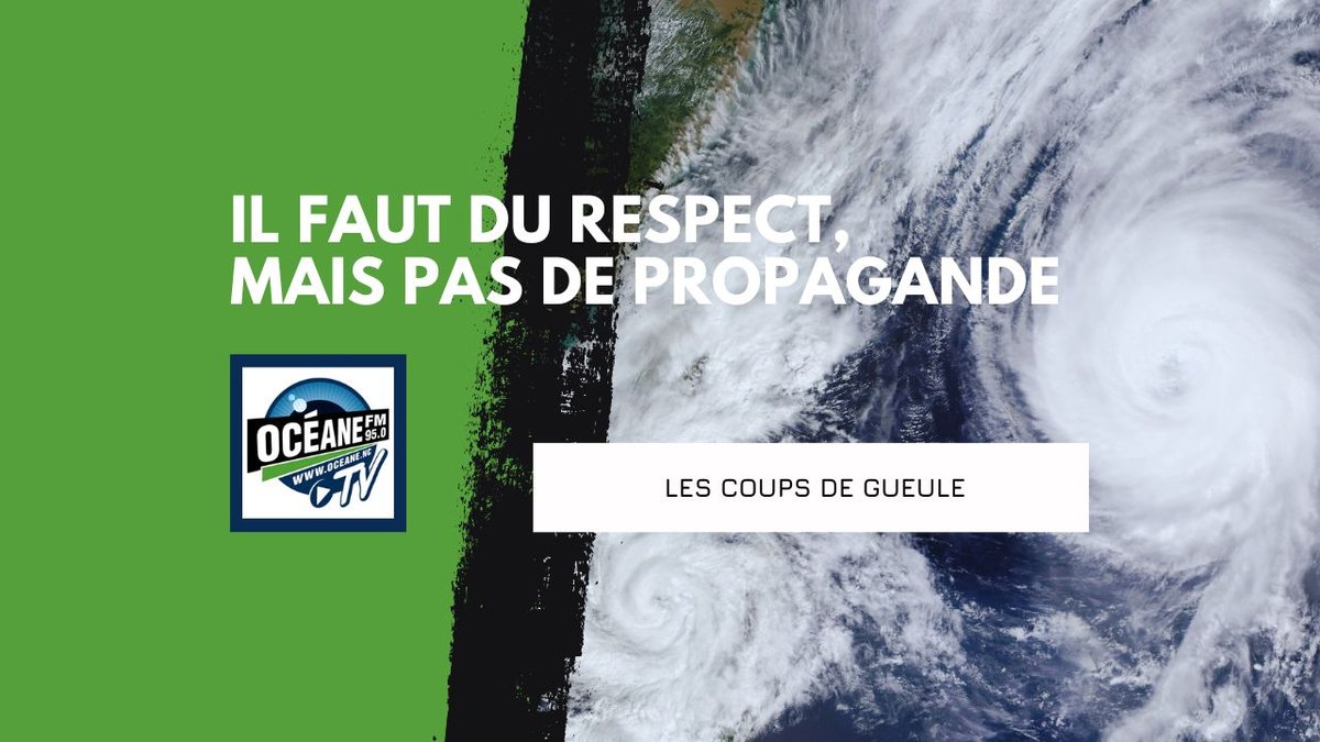 « Il faut du respect, mais pas de propagande »