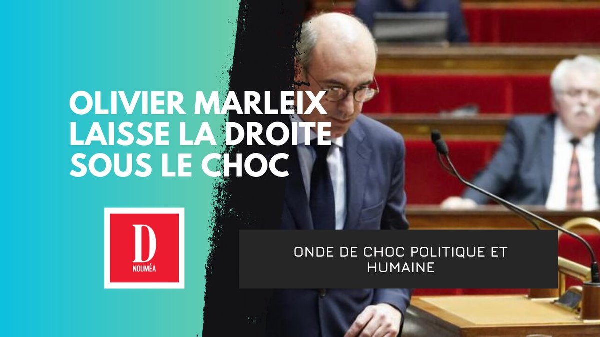 Olivier Marleix laisse la droite sous le choc
