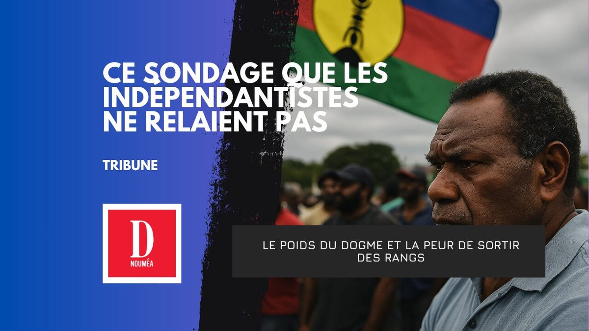 Ce sondage que les indépendantistes ne relaient pas