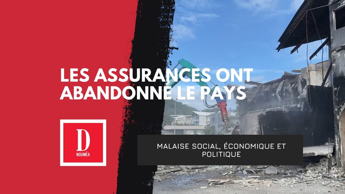 Les assurances ont abandonné le pays