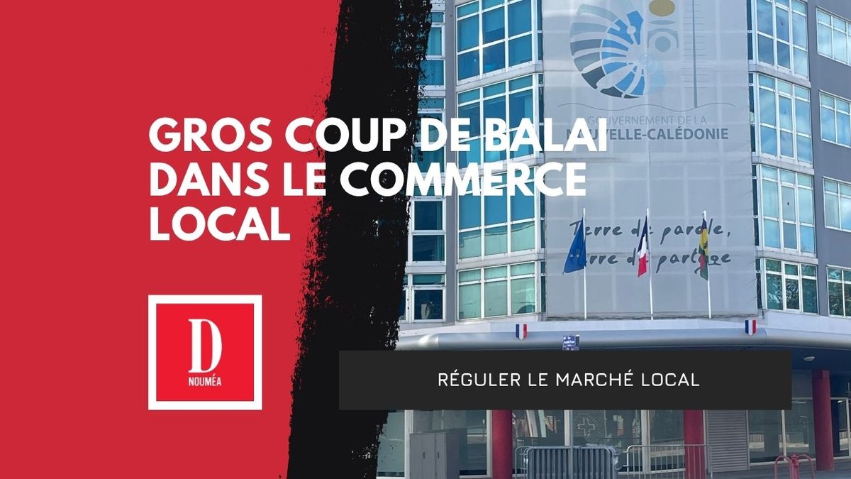 Gros coup de balai dans le commerce local