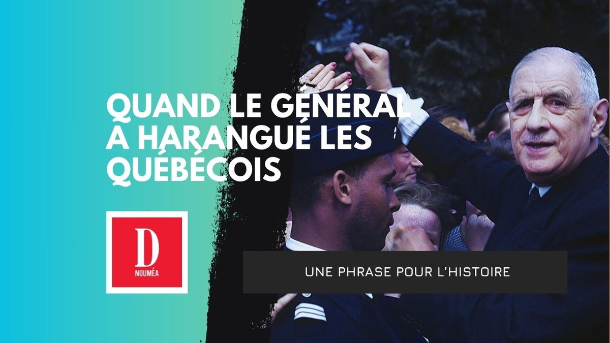 Le jour où de Gaulle a fait trembler le Canada