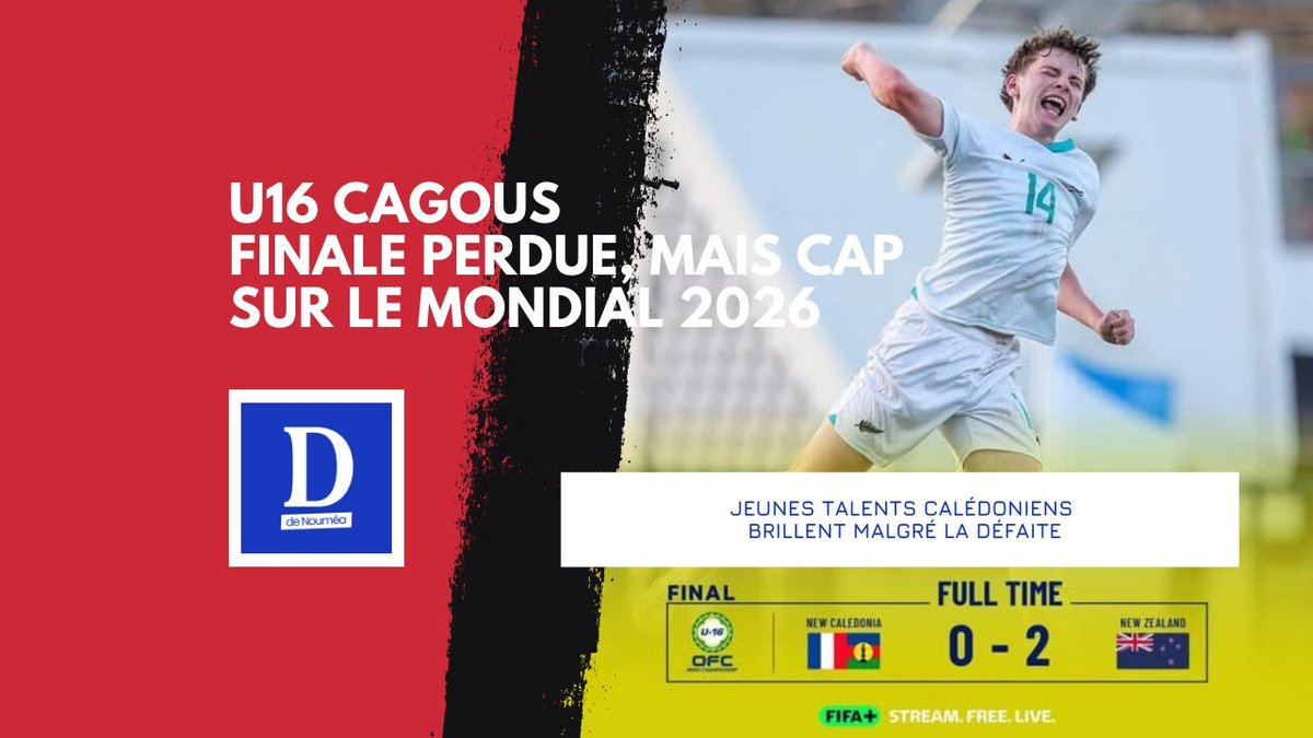 U16 cagous battus en finale : un parcours prometteur vers 2026