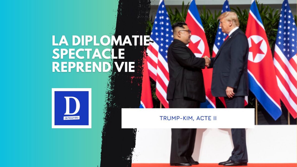 Donald Trump rêve d’un nouveau sommet avec Kim Jong-un