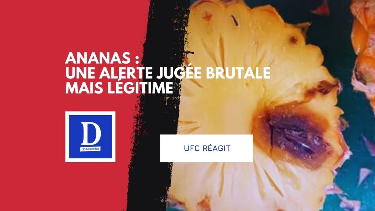 Scandale des ananas contaminés : UFC charge la profession agricole