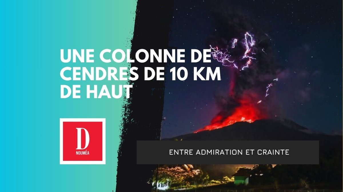 Éruption spectaculaire en Indonésie