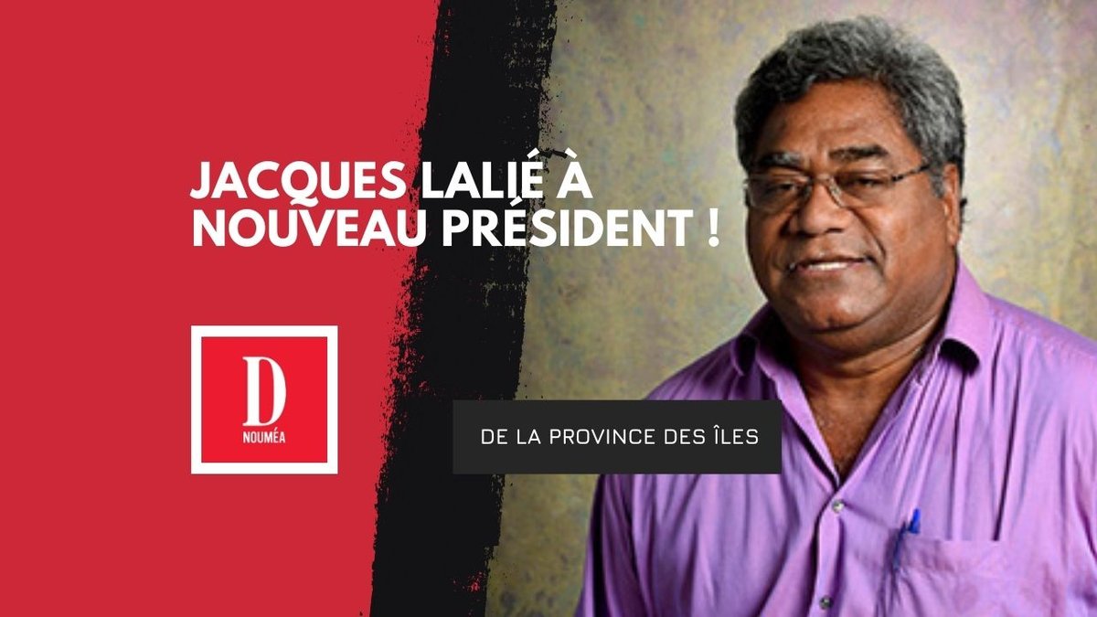 Jacques Lalié reprend la main à la Province des Îles