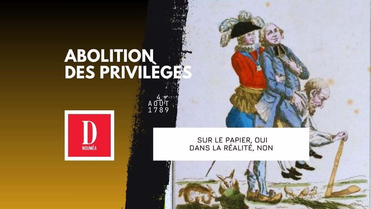 Ils abolissent 1 000 ans d’inégalités en une seule nuit !