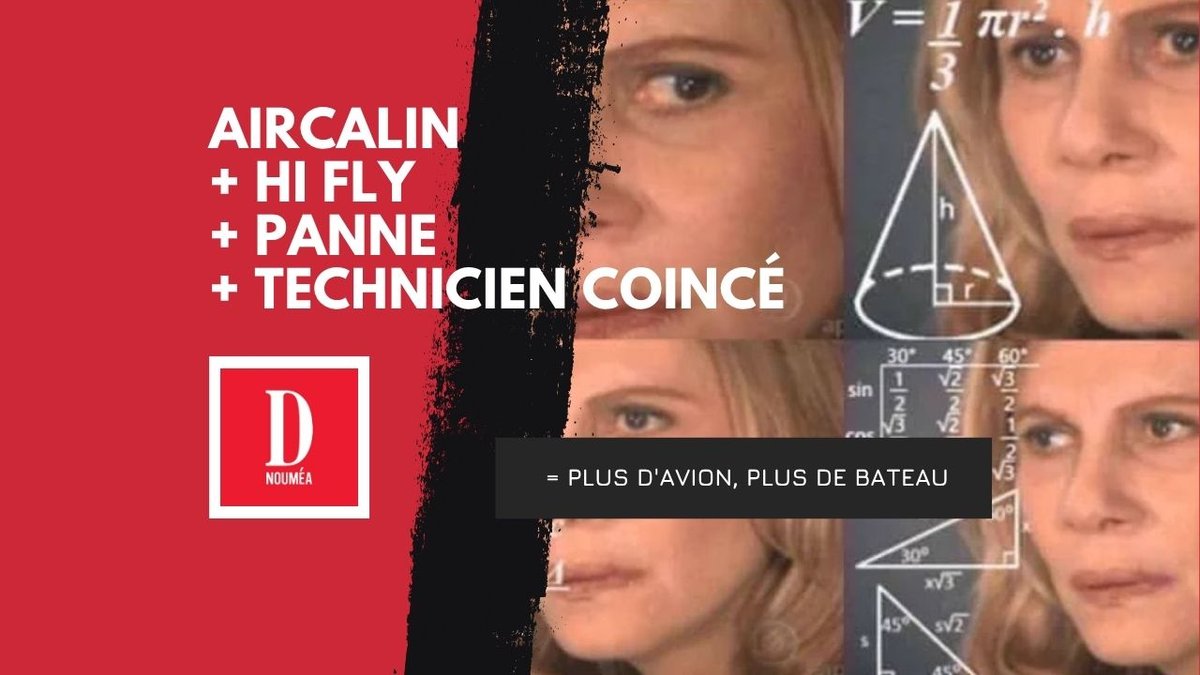 Aircalin + Hi Fly + panne + technicien coincé = plus d’avion, plus de bateau