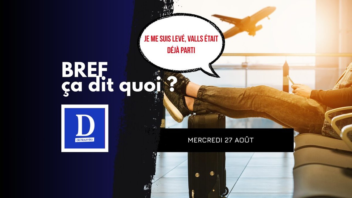 Je me suis levé, Valls était déjà parti