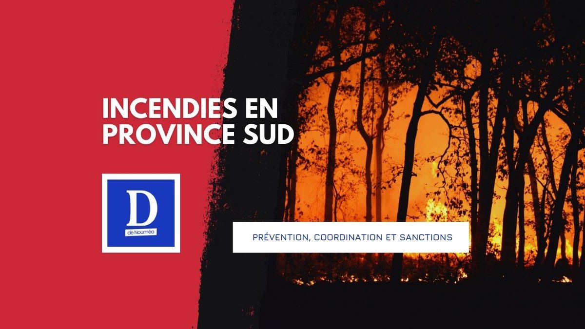 Saison des feux 2025 : la province Sud en ordre de bataille