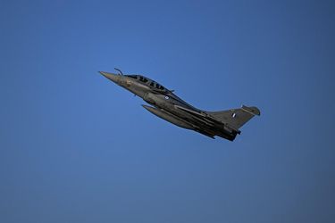 Un avion rafale en Grèce.