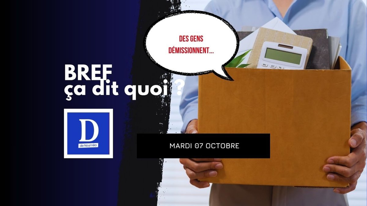 Bref, des gens démissionnent…