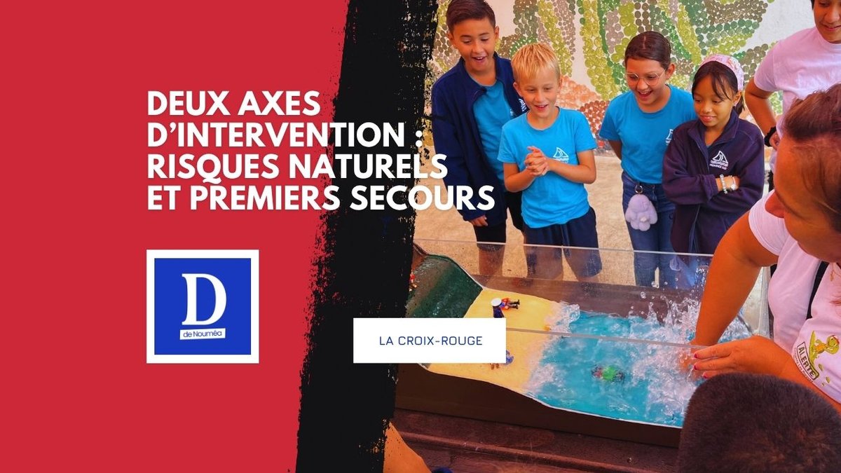 La Croix-Rouge crée des « petits ambassadeurs du risque »