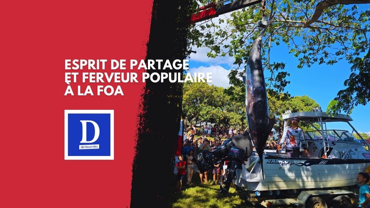 Un marlin de 252 kg sacré au premier concours de pêche au gros de Ouano