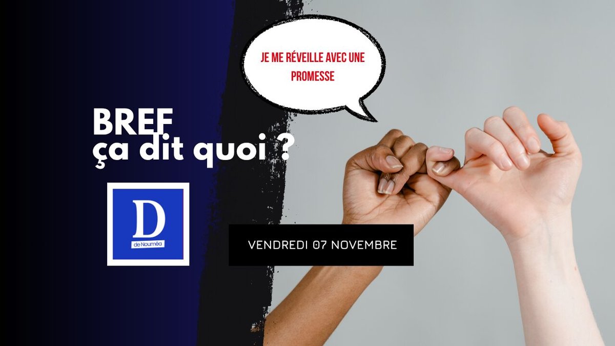 Je me réveille avec une promesse