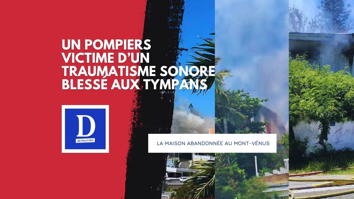 Incendie au Mont-Vénus : une maison en flammes, un pompier blessé