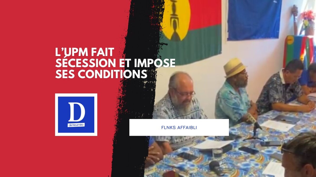 L’UPM dit adieu au FLNKS et revendique son autonomie