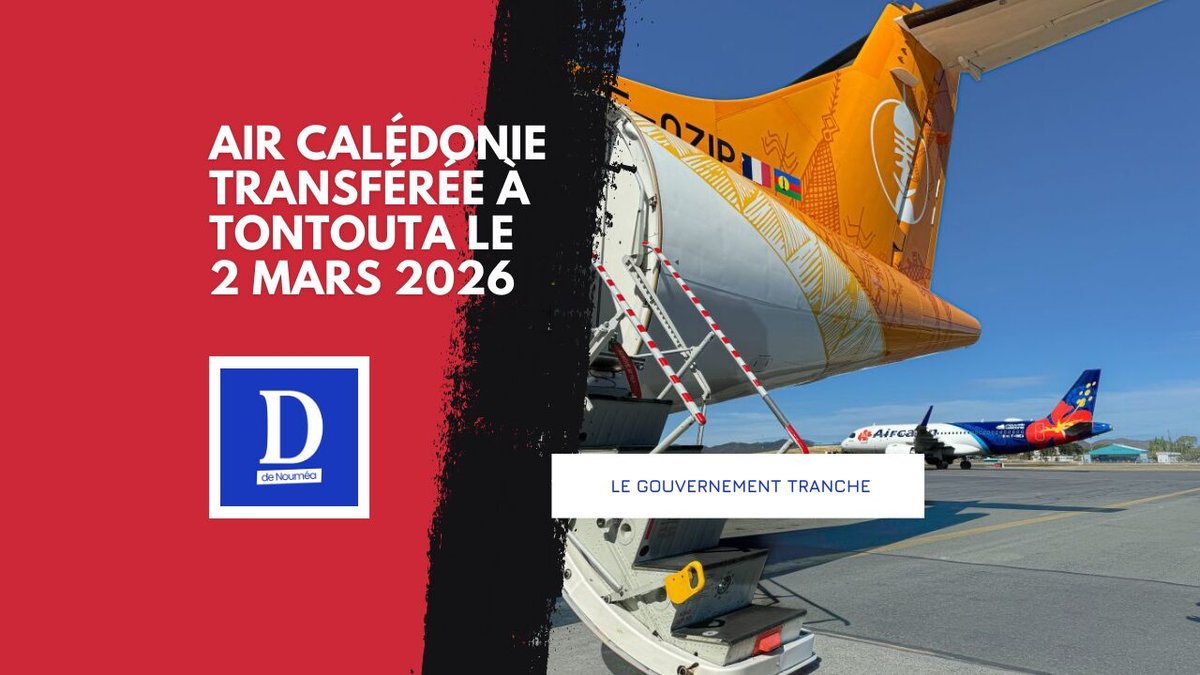 Air Calédonie : le transfert à Tontouta devient inévitable