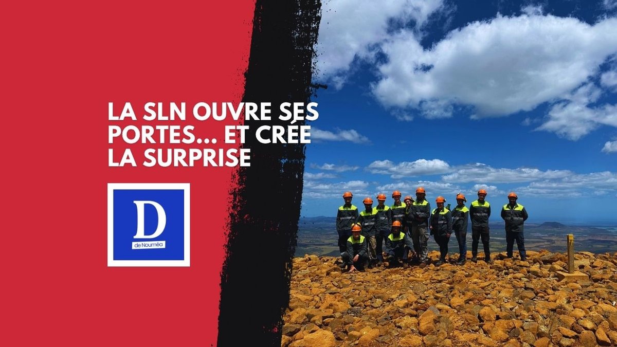 Immersion des étudiants DEUST Mines au cœur de la filière SLN