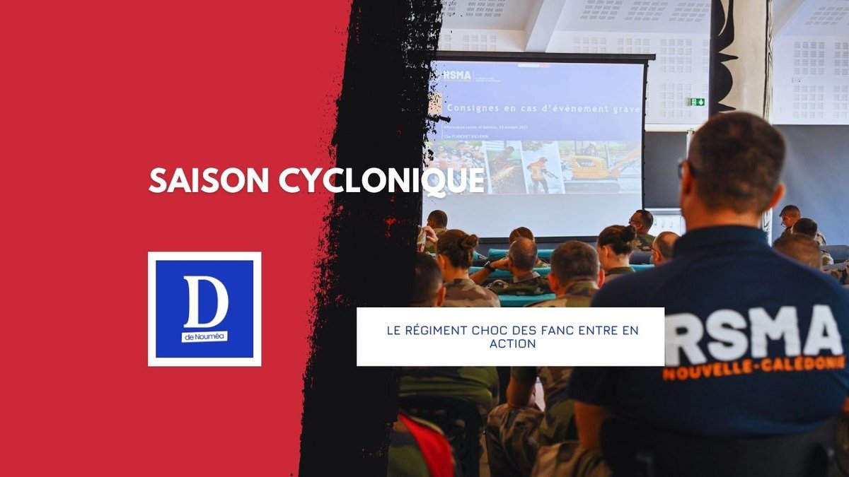 CYCLONEX : le RSMA-NC prêt à tout face aux cyclones !