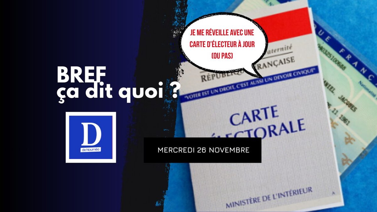 Je me réveille avec une carte d’électeur à jour (ou pas)