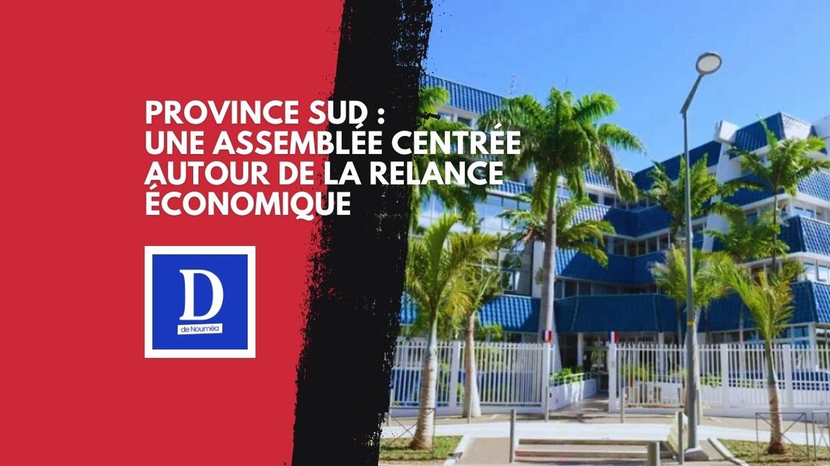 Province Sud : Une assemblée centrée autour de la relance économique