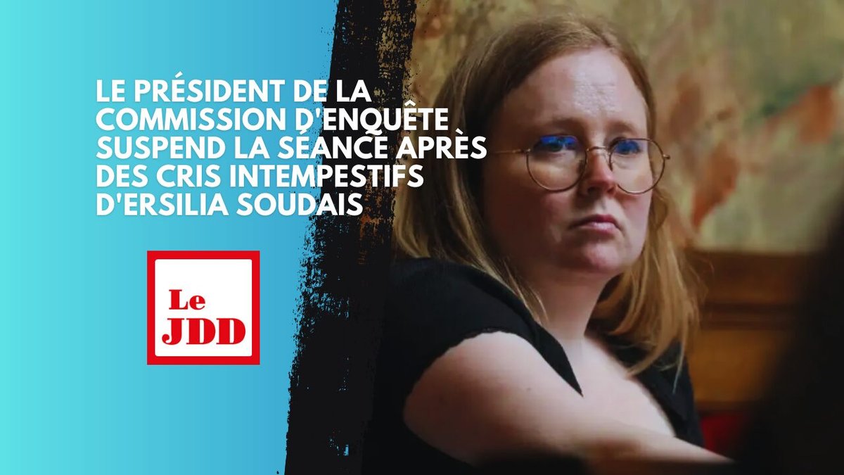 Audiovisuel public : le président de la commission d&rsquo;enquête suspend la séance après des cris intempestifs d&rsquo;Ersilia Soudais