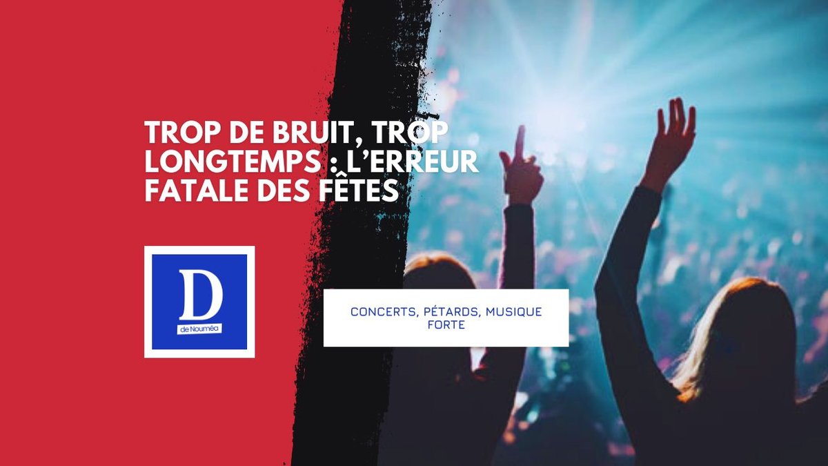 Soirées de fin d’année : le plaisir sonore peut coûter très cher