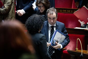 Sébastien Lecornu, le 14 janvier 2025, dans l'hémicycle.