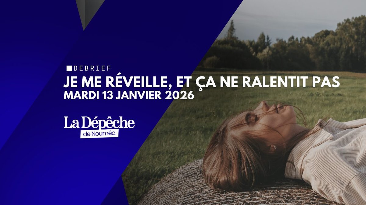 Je me réveille, entre Poya, Paris et cyclone