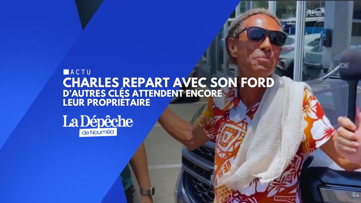 Charles repart avec son FORD !
