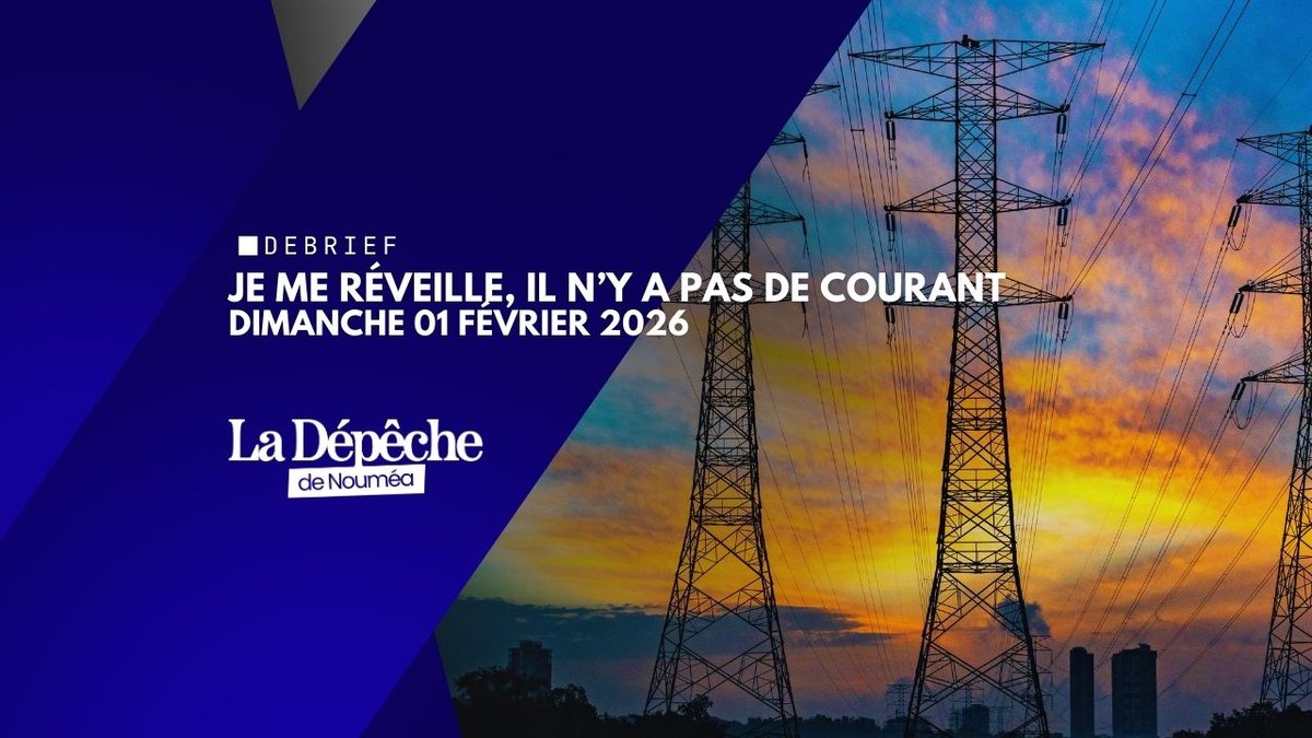 Je me réveille, il n’y a pas de courant