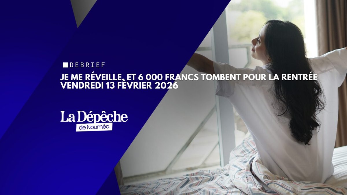 Je me réveille, et 6 000 francs tombent pour la rentrée