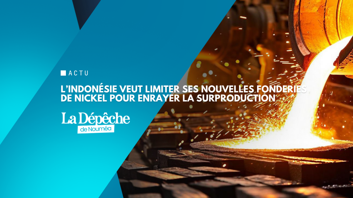 Nickel : l’Indonésie envisage de suspendre la construction de nouvelles fonderies face à la surproduction mondiale