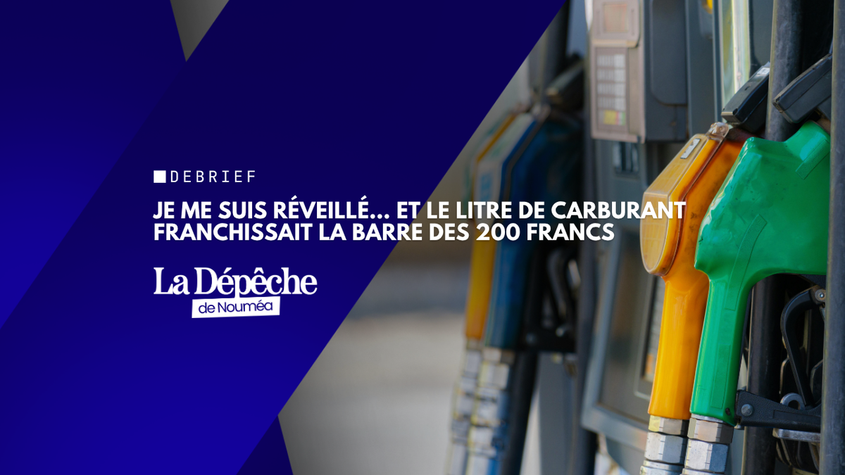 Je me suis réveillé… et le litre de carburant franchissait la barre des 200 francs