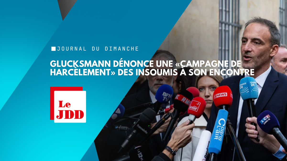 Présidentielle : Glucksmann dénonce une «campagne de harcèlement» des Insoumis à son encontre