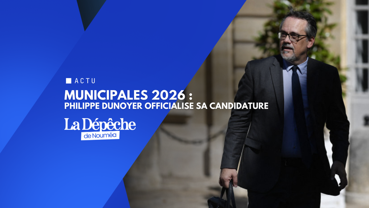 Municipales à Nouméa : Philippe Dunoyer officialise sa candidature