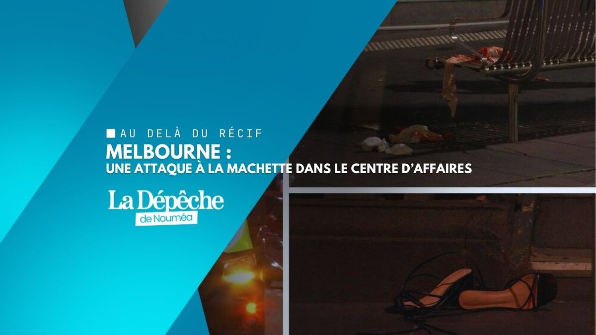 Attaque à la machette à Melbourne : deux blessés en pleine nuit